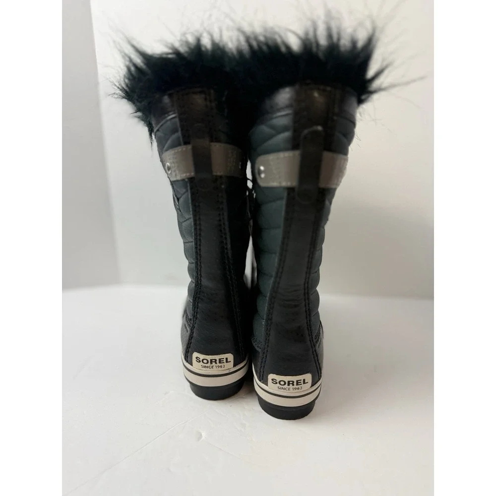Sorel Kids Tofino II WaterProof Boots Sz‎ 2 Youth Insulated Leather Shoes